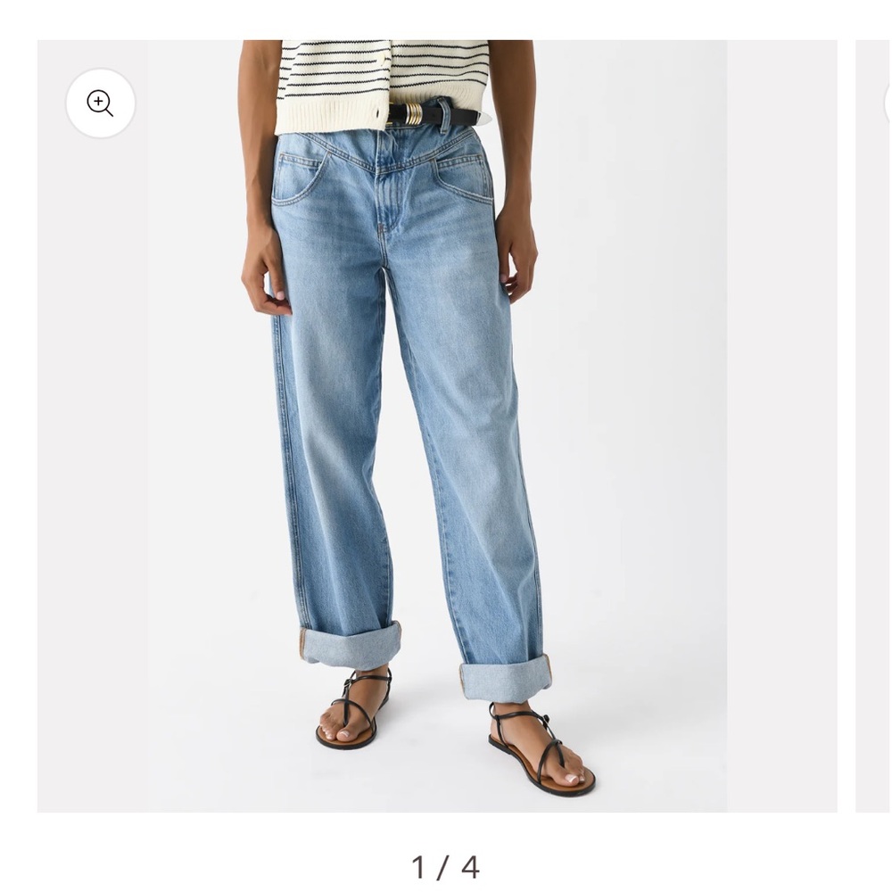 Frame jeans worn once.  Original price $300